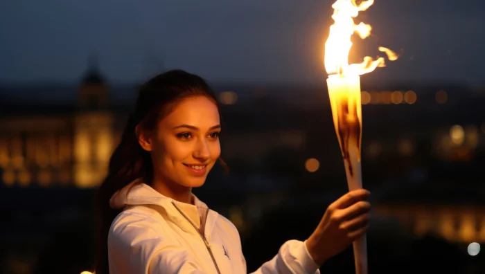 Audencia brille au relais de la Flamme Olympique à La Baule